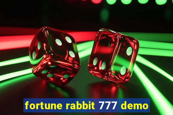 fortune rabbit 777 demo